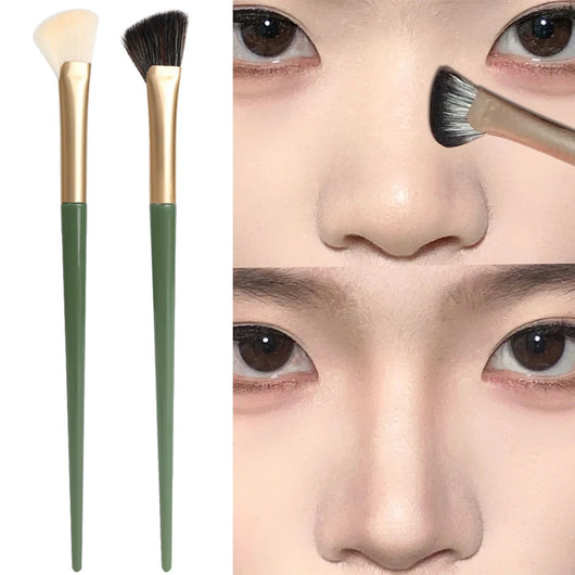Brocha Abanico para Contorno Nasal - Herramienta de Maquillaje Profesional Suave y Precisa - Image 5