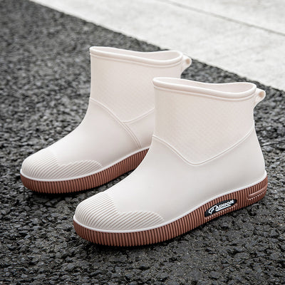 Botas Impermeables Cortas para Mujer - Estilo Moderno y Funcional - Image 4