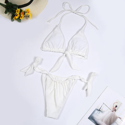 Bikini Escote Halter Multicolor con Cierre Ajustable - Image 12