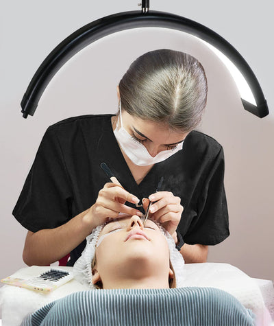 Lámpara LED de Trabajo en U de 28 pulgadas para Salón de Belleza - Uñas, Tatuajes y Cejas - Image 9