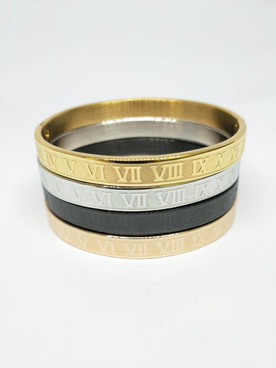 Pulsera Fashion Roma Cinco Colores en Acero Inoxidable 18K - Image 13
