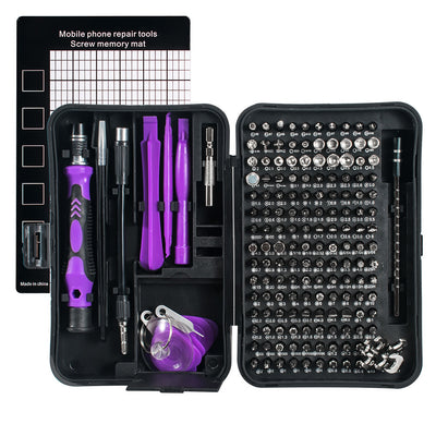 Juego de Destornilladores 170 en 1 Acero CRV Profesional