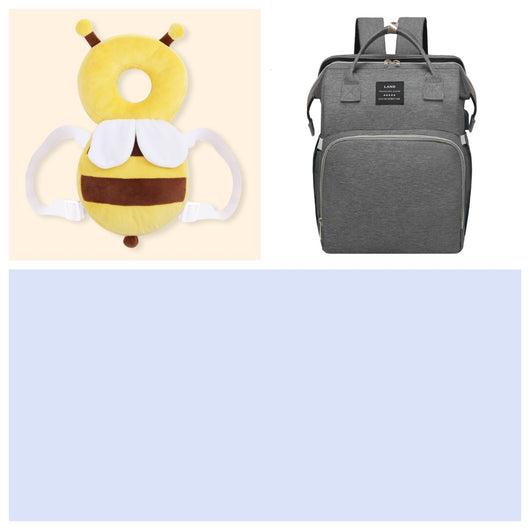 Mochila Maternal Multifuncional con Red Antimosquitos, Capacidad Grande y Cuna Plegable - Image 15
