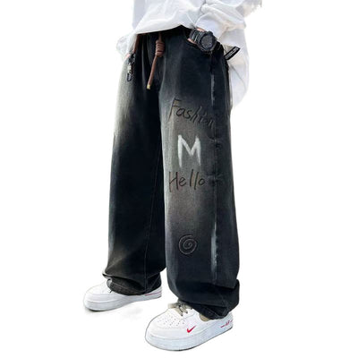 Jeans Infantiles Estilo Coreano para Primavera y Otoño - Image 5