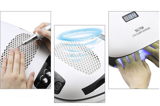 Lámpara LED Triple para Manicura Profesional - Image 8