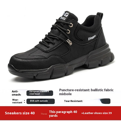 Botas de Seguridad para Hombre con Puntera de Acero - Protección Antigolpes y Antiperforación - Image 6