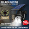Luces Solares Exterior con Sensor de Movimiento - Iluminación Impermeable para Patios y Balcones