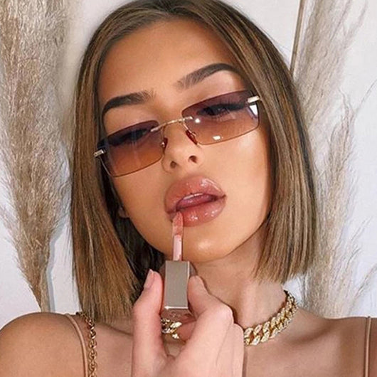 Gafas de Sol sin Marco con Lentes Oceánicas de Corte Perfecto