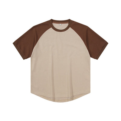 Playera Waffle Contraste Tallas Grandes Manga Corta - Image 6