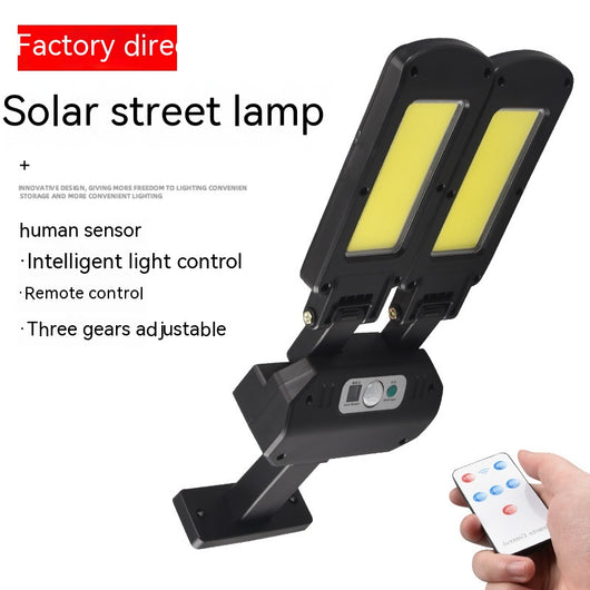 Lámpara Solar LED con Sensor de Movimiento - Iluminación Exterior Impermeable - Image 9