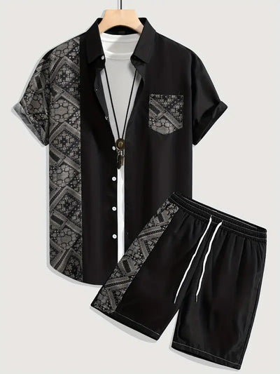 Conjunto Casual Estampado Animal - Playera y Shorts - Image 10