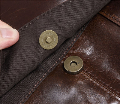 Maletín Ejecutivo de Cuero Genuino con Compartimento para Laptop - Image 14