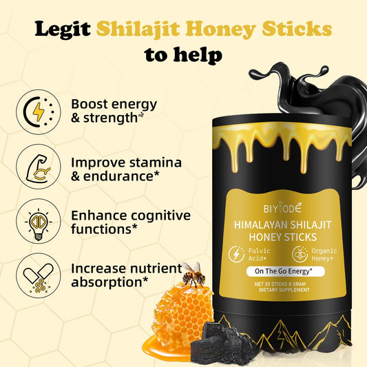 Barras de Miel con Shilajit - Energía Natural y Vitalidad - Image 2