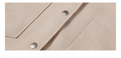 Chaqueta Corta de Ante Sintético con Forro Polar para Mujer - Image 15