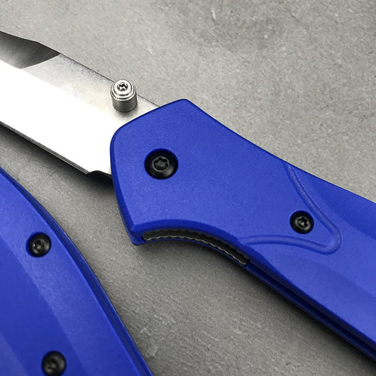 Cuchillo Plegable de Acero Inoxidable para Aventuras al Aire Libre - Image 13