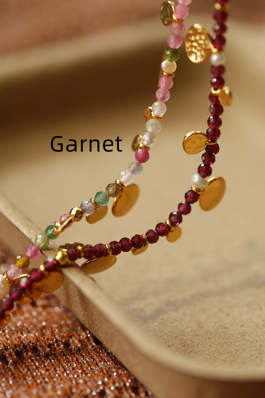 Pulsera de Piedra Natural Tejida a Mano para Mujer - Image 13