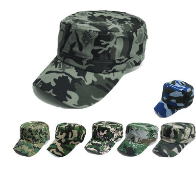 Gorra Plana Camuflaje Unisex para Deportes y Estilo - Image 13