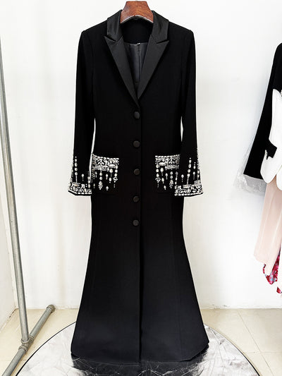 Vestido Fishtail con Cuello Tailored Star Fashion - Image 11