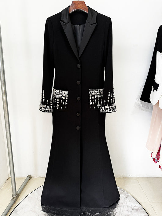 Vestido Fishtail con Cuello Tailored Star Fashion - Image 11