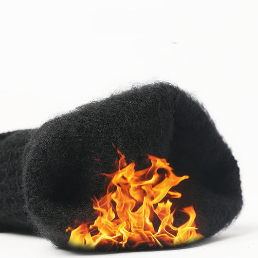 Guantes de Punto Térmicos con Pantalla Táctil, Forro de Terciopelo y Lana Gruesa Impermeable al Frío - Image 4