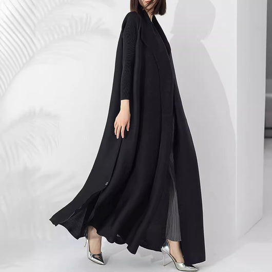 Abrigo Largo Elegante y Sofisticado para Mujer - Image 4