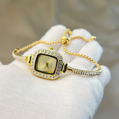 Reloj de Diamantes Cuadrado para Mujer de Moda - Image 10
