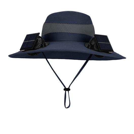 Gorro Ventilado con Doble Ventilador Solar para Hombre - Outdoor y Montaña - Image 8