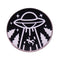 Broche Insignia Ovni Nave Alienígena Rayo Cósmico