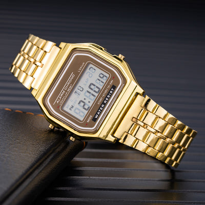 Reloj Digital LED Acero Harajuku A159 Multifunción Estilo Urbano - Image 3