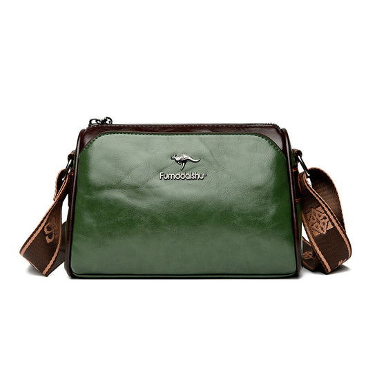 Bolsa Mensajera Retro Reversible de Doble Cara para Mujer - Image 9