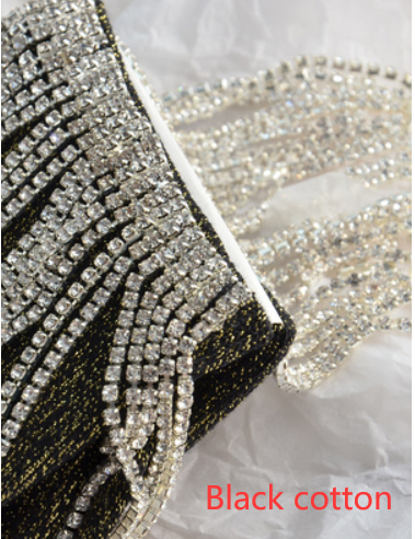Calcetines Botín de Moda con Diamantes y Flecos para Mujer - Image 13