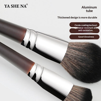 Set Profesional de Brochas para Sombras y Correctores con Cerdas Naturales - Image 3