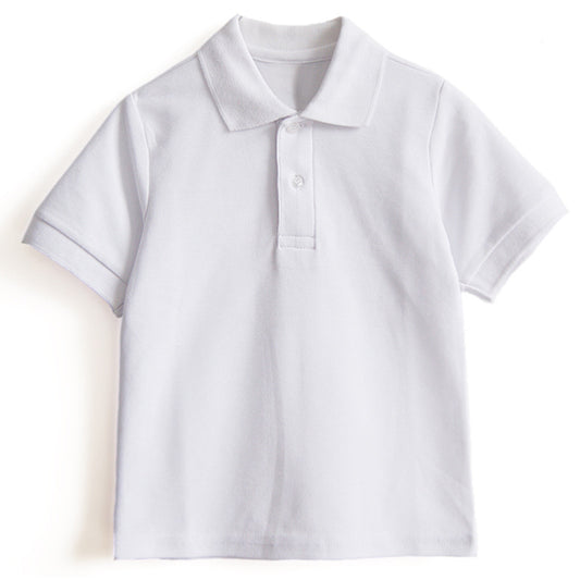Polo Infantil de Algodón Puro con Cuello Clásico - Image 2