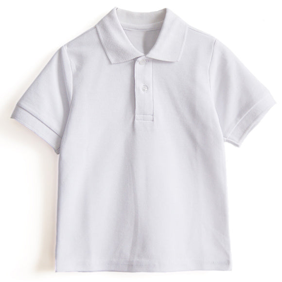 Polo Infantil de Algodón Puro con Cuello Clásico
