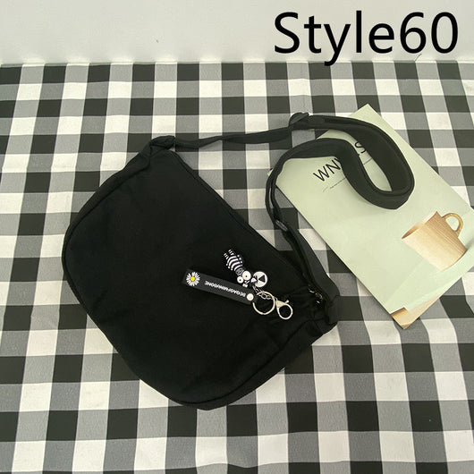 Bolsa Mensajero de Lona para Hombre - Bolso de Hombro Ligero y Versátil - Image 62