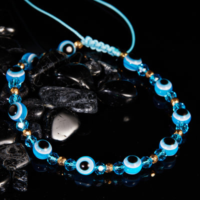 Pulsera Ajustable con Cristales de Ojo Turco - Image 7