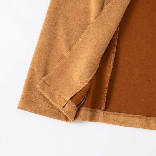 Chaleco de Ante Slim Fit Retro Elegante para Mujer - Image 19