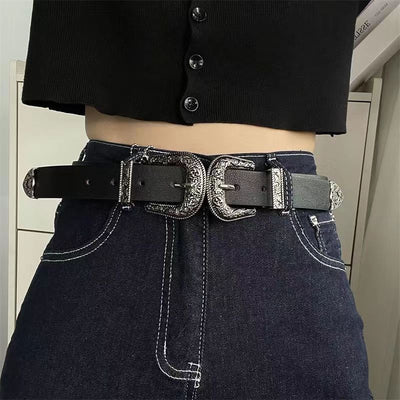 Juego de 3 Cinturones de Moda Estilo Europeo y Americano para Mujer - Image 7