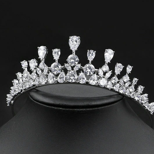 Corona Nupcial de Circón Premium Coreano - Image 3