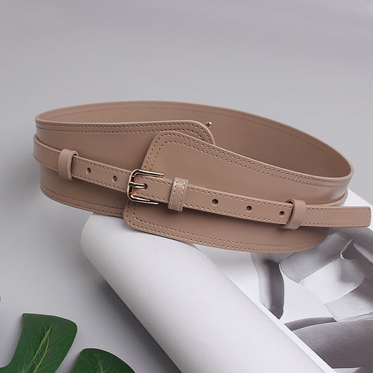 Cinturón de Cuero para Mujer Ancho Decorativo Versátil - Image 16