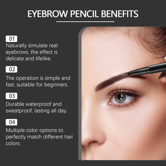 Lápiz de Cejas de Precisión con Punta Ultrafina - Trazo Impecable sin Manchas - Image 16