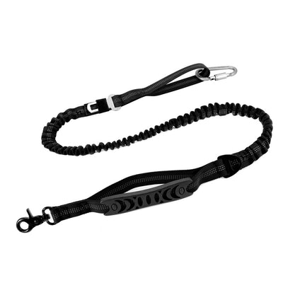 Correa Ajustable para Perros Grandes y Medianos con Amortiguador Bungee 4-6 pies