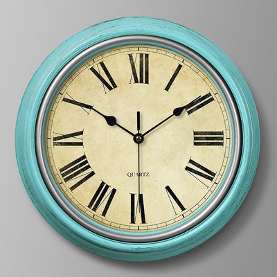 Reloj de Pared Retro Silencioso sin Perforaciones - Image 11