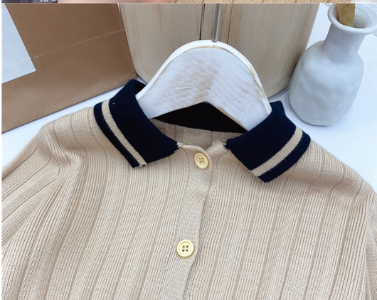 Conjunto de Dos Piezas Tejido para Niña - Suéter Infantil Elegante - Image 6