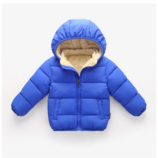 Abrigo de Invierno Infantil con Algodón Acolchado y Forro Polar - Image 9