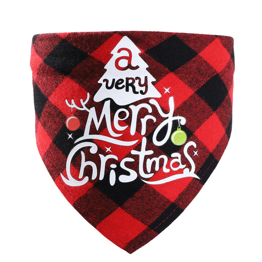 Pañuelo Triangular Navideño para Mascotas - DIY Babero Absorbente para Perros - Image 16
