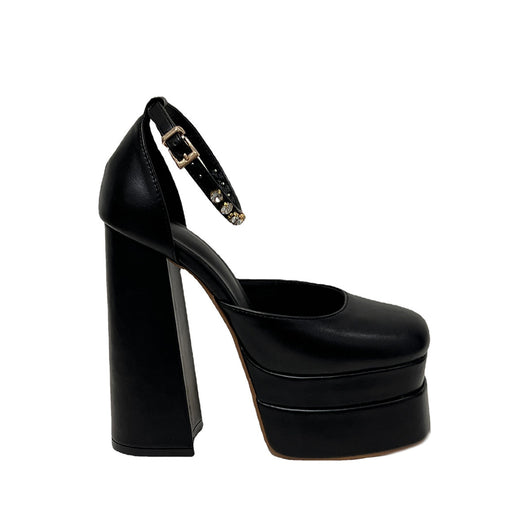 Tacones Plataforma 14cm con Brillantes Cristal - Image 11