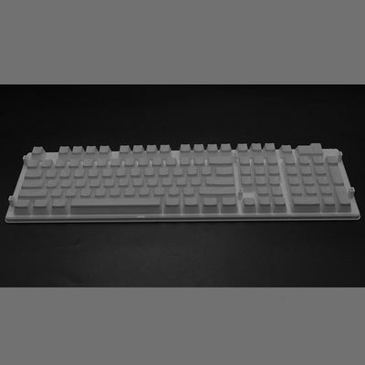 Teclado Mecánico Pudding 108 Teclas PBT104 - Diseño Translúcido Efecto Leche Bicolor - Image 23