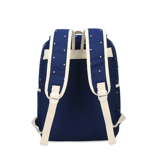Mochila Canvas Estilo Coreano para Estudiantes de Secundaria - Image 3