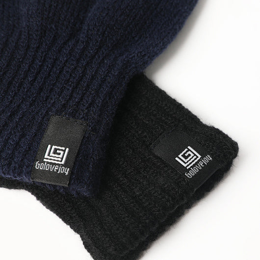 Guantes de Punto Térmicos con Pantalla Táctil, Forro de Terciopelo y Lana Gruesa Impermeable al Frío - Image 7